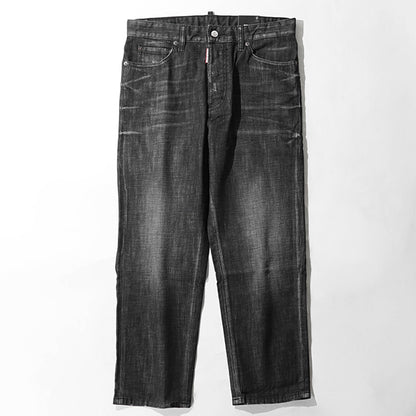 【SUMMER FINAL SALE】 DSQUARED2 KIDS キッズ ジーンズ D2P714U BOSS 10 JEAN DQ2241 D0ABS ウォッシュブラック DQ02