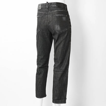 【SUMMER FINAL SALE】 DSQUARED2 KIDS キッズ ジーンズ D2P714U BOSS 10 JEAN DQ2241 D0ABS ウォッシュブラック DQ02