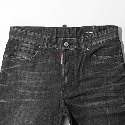 【SUMMER FINAL SALE】 DSQUARED2 KIDS キッズ ジーンズ D2P714U BOSS 10 JEAN DQ2241 D0ABS ウォッシュブラック DQ02