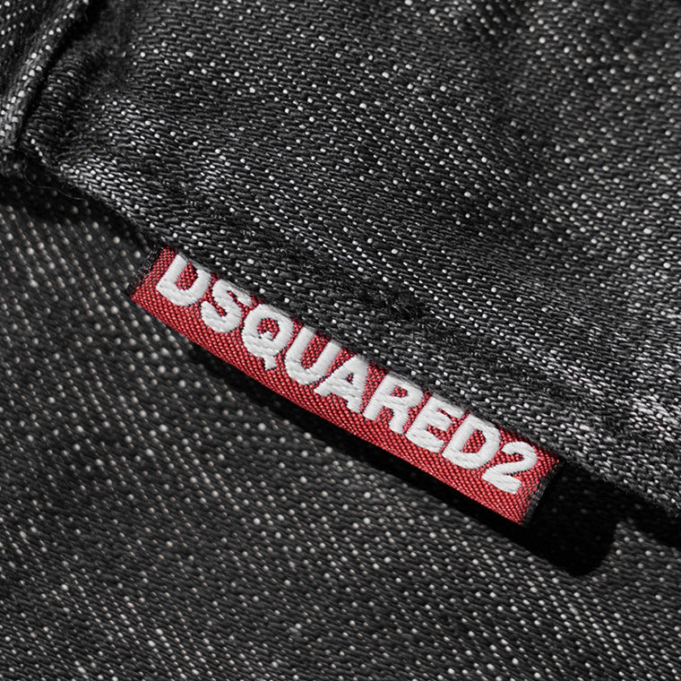 【SUMMER FINAL SALE】 DSQUARED2 KIDS キッズ ジーンズ D2P714U BOSS 10 JEAN DQ2241 D0ABS ウォッシュブラック DQ02