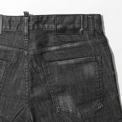 【SUMMER FINAL SALE】 DSQUARED2 KIDS キッズ ジーンズ D2P714U BOSS 10 JEAN DQ2241 D0ABS ウォッシュブラック DQ02