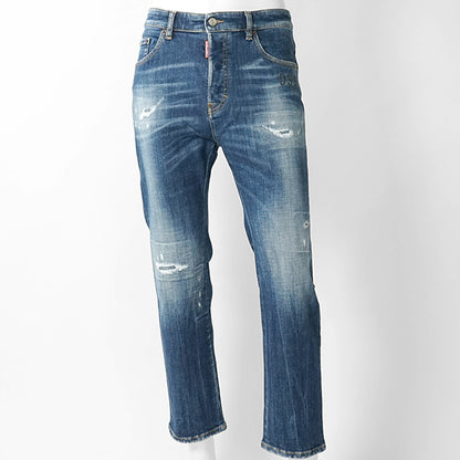 DSQUARED2 KIDS キッズ ジーンズ 642 JEAN DQ2252 D0AEM ウォッシュブルー DQ01