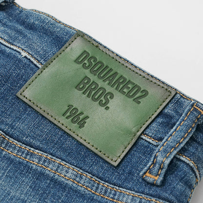 DSQUARED2 KIDS キッズ ジーンズ 642 JEAN DQ2252 D0AEM ウォッシュブルー DQ01