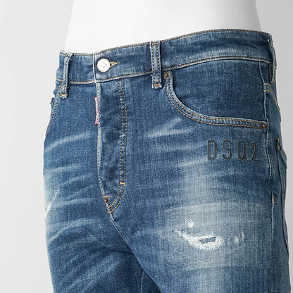 DSQUARED2 KIDS キッズ ジーンズ 642 JEAN DQ2252 D0AEM ウォッシュブルー DQ01