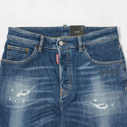 DSQUARED2 KIDS キッズ ジーンズ 642 JEAN DQ2252 D0AEM ウォッシュブルー DQ01
