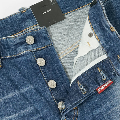 DSQUARED2 KIDS キッズ ジーンズ 642 JEAN DQ2252 D0AEM ウォッシュブルー DQ01