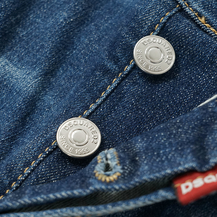 DSQUARED2 KIDS キッズ ジーンズ 642 JEAN DQ2252 D0AEM ウォッシュブルー DQ01