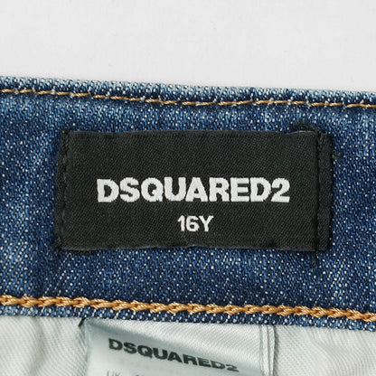 DSQUARED2 KIDS キッズ ジーンズ 642 JEAN DQ2252 D0AEM ウォッシュブルー DQ01