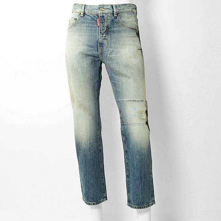 【SUMMER FINAL SALE】 DSQUARED2 KIDS キッズ ジーンズ D2P703U 642 JEAN DQ2252 D0AFZ ウォッシュブルー DQ01