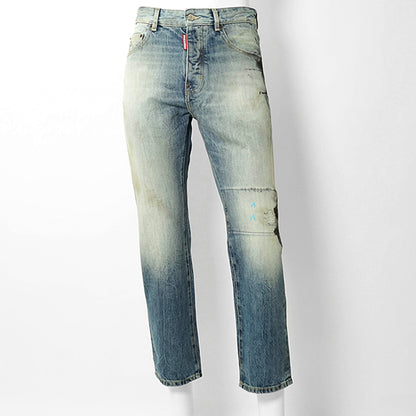 【SUMMER FINAL SALE】 DSQUARED2 KIDS キッズ ジーンズ D2P703U 642 JEAN DQ2252 D0AFZ ウォッシュブルー DQ01