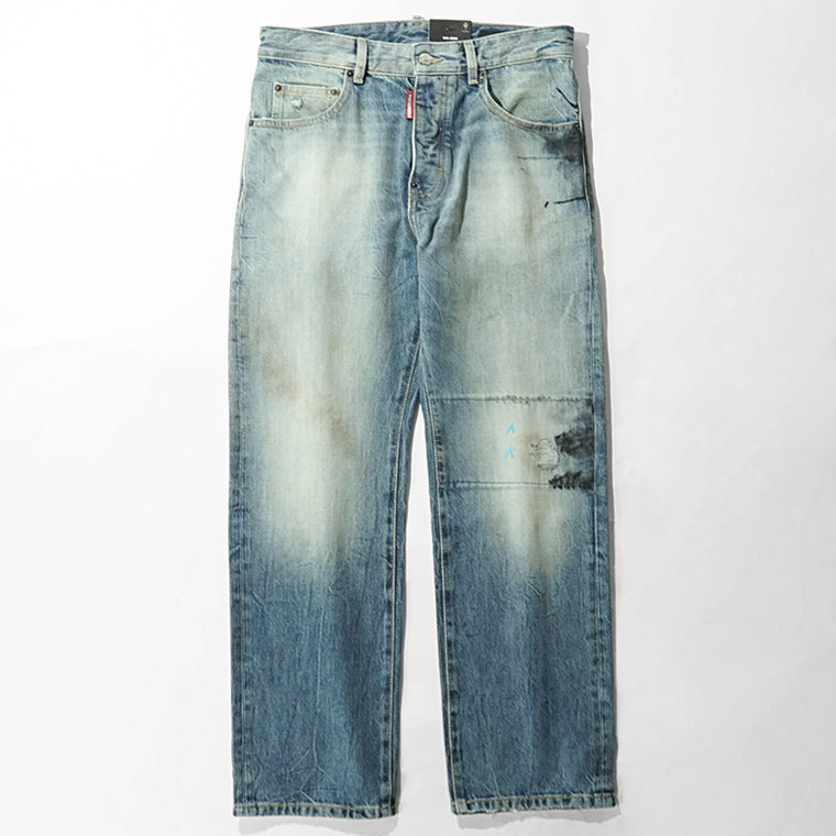 【SUMMER FINAL SALE】 DSQUARED2 KIDS キッズ ジーンズ D2P703U 642 JEAN DQ2252 D0AFZ ウォッシュブルー DQ01