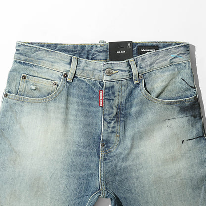 【SUMMER FINAL SALE】 DSQUARED2 KIDS キッズ ジーンズ D2P703U 642 JEAN DQ2252 D0AFZ ウォッシュブルー DQ01