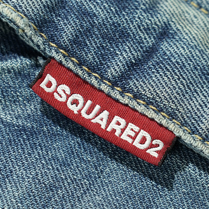 【SUMMER FINAL SALE】 DSQUARED2 KIDS キッズ ジーンズ D2P703U 642 JEAN DQ2252 D0AFZ ウォッシュブルー DQ01