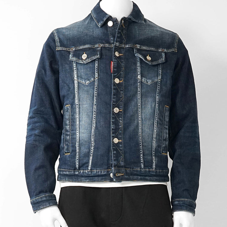 DSQUARED2 KIDS キッズ デニムジャケット D2J446U DQ2254 D0AES ウォッシュブルー DQ01