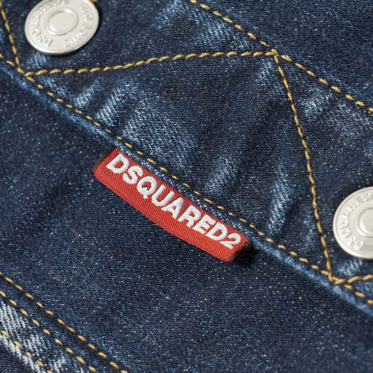 DSQUARED2 KIDS キッズ デニムジャケット D2J446U DQ2254 D0AES ウォッシュブルー DQ01