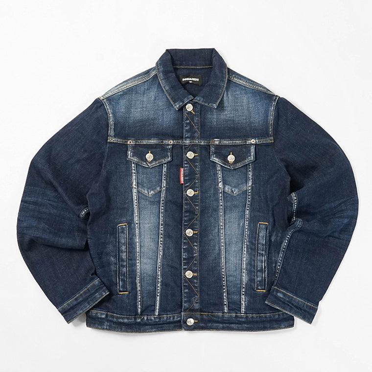DSQUARED2 KIDS キッズ デニムジャケット D2J446U DQ2254 D0AES ウォッシュブルー DQ01