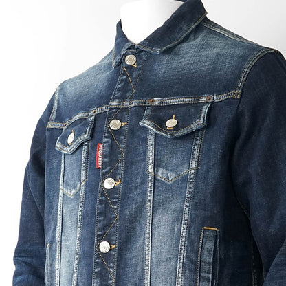 DSQUARED2 KIDS キッズ デニムジャケット D2J446U DQ2254 D0AES ウォッシュブルー DQ01