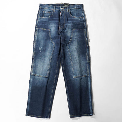 【SUMMER FINAL SALE】 DSQUARED2 KIDS キッズ ジーンズ D2P779M LOOSE JEAN DQ2636 D0AFS ウォッシュブルー DQ01
