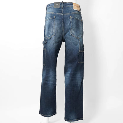 【SUMMER FINAL SALE】 DSQUARED2 KIDS キッズ ジーンズ D2P779M LOOSE JEAN DQ2636 D0AFS ウォッシュブルー DQ01