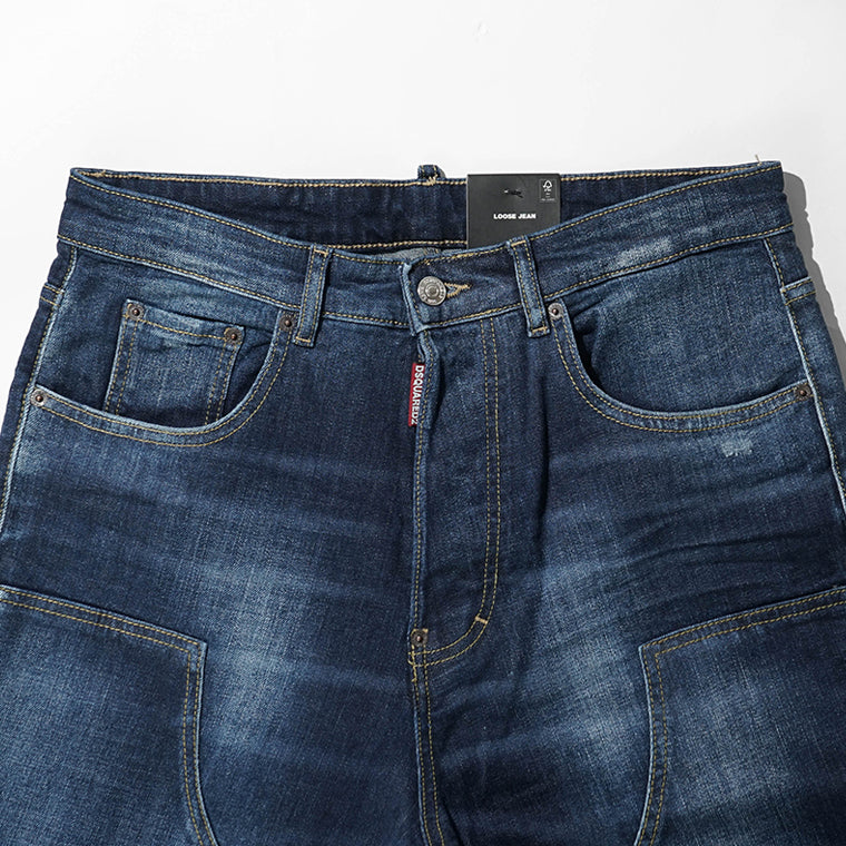 【SUMMER FINAL SALE】 DSQUARED2 KIDS キッズ ジーンズ D2P779M LOOSE JEAN DQ2636 D0AFS ウォッシュブルー DQ01