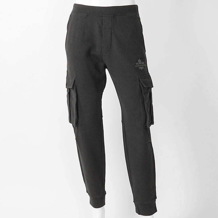 DSQUARED2 KIDS キッズ スウェットパンツ D2P793M DQ2721 D0AC6 ブラック DQ900