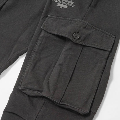 DSQUARED2 KIDS キッズ スウェットパンツ D2P793M DQ2721 D0AC6 ブラック DQ900