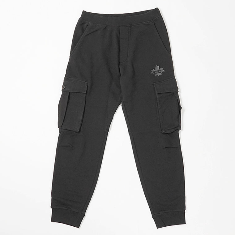 DSQUARED2 KIDS キッズ スウェットパンツ D2P793M DQ2721 D0AC6 ブラック DQ900
