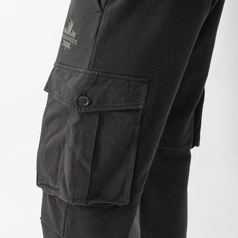 DSQUARED2 KIDS キッズ スウェットパンツ D2P793M DQ2721 D0AC6 ブラック DQ900