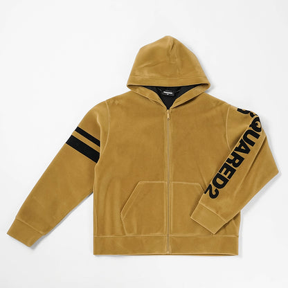 DSQUARED2 KIDS キッズ ジップアップパーカー D2S918U DQ3001 D0AF8 キャメル DQ721