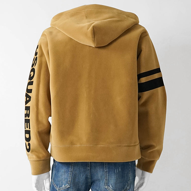 DSQUARED2 KIDS キッズ ジップアップパーカー D2S918U DQ3001 D0AF8 キャメル DQ721