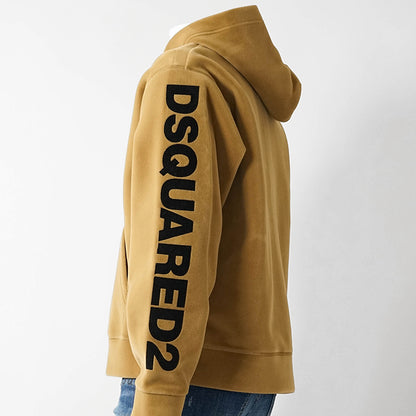 DSQUARED2 KIDS キッズ ジップアップパーカー D2S918U DQ3001 D0AF8 キャメル DQ721