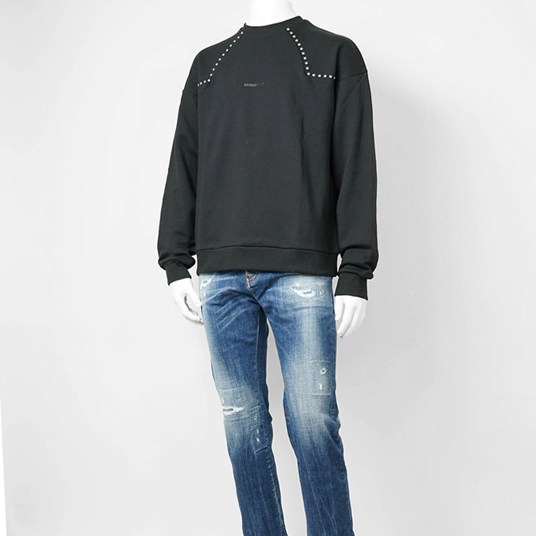 DSQUARED2 KIDS キッズ スウェットシャツ D2S919U DQ3002 D00ZF ブラック DQ900