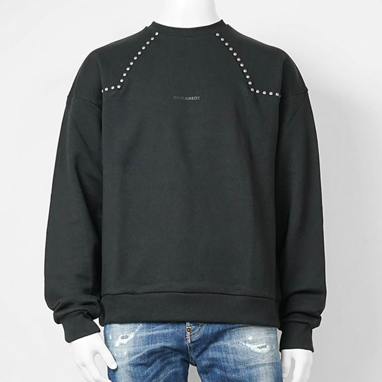 DSQUARED2 KIDS キッズ スウェットシャツ D2S919U DQ3002 D00ZF ブラック DQ900