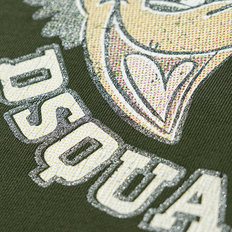 DSQUARED2 KIDS キッズ スウェットシャツ D2S920U DQ3003 D0AEY カーキ DQ518