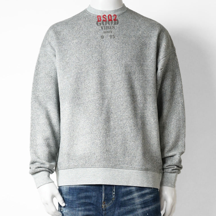 DSQUARED2 KIDS キッズ スウェットシャツ D2S925U DQ3008 D0AF6 グレー DQ902