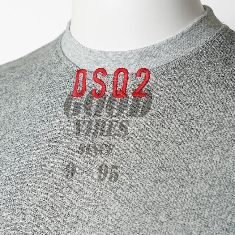 DSQUARED2 KIDS キッズ スウェットシャツ D2S925U DQ3008 D0AF6 グレー DQ902