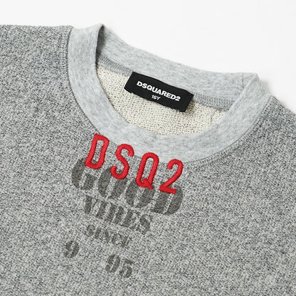 DSQUARED2 KIDS キッズ スウェットシャツ D2S925U DQ3008 D0AF6 グレー DQ902