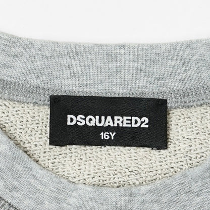 DSQUARED2 KIDS キッズ スウェットシャツ D2S925U DQ3008 D0AF6 グレー DQ902