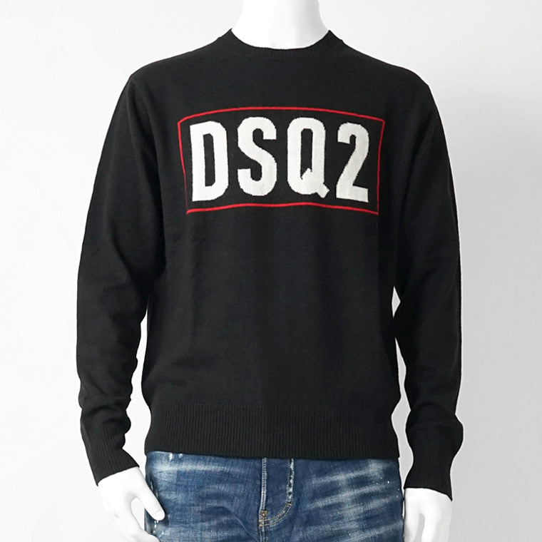 DSQUARED2 KIDS キッズ ニット D2K188U DQ3071 D0AFF ブラック DQ900