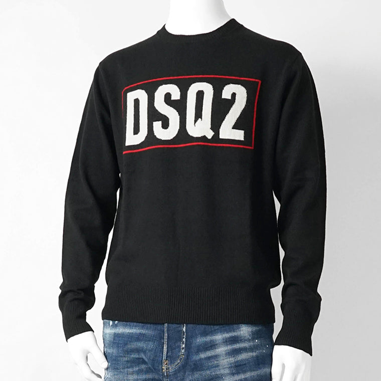 DSQUARED2 KIDS キッズ ニット D2K188U DQ3071 D0AFF ブラック DQ900