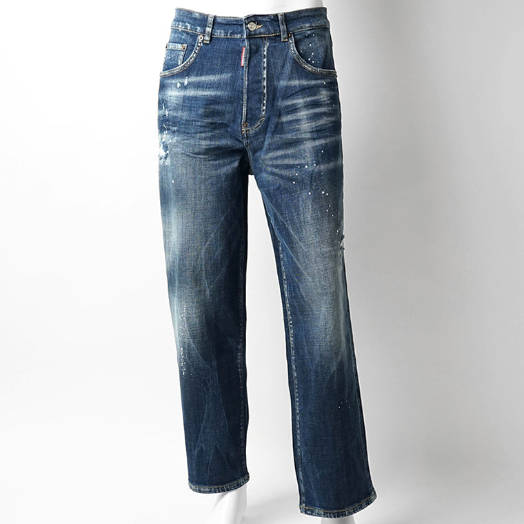 DSQUARED2 KIDS キッズ ジーンズ MOOSE LOST JEAN DQ3082 D0AEJ ウォッシュブルー DQ01
