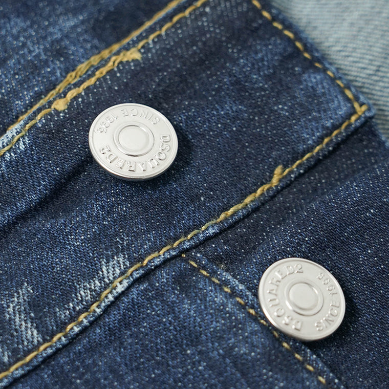 DSQUARED2 KIDS キッズ ジーンズ MOOSE LOST JEAN DQ3082 D0AEJ ウォッシュブルー DQ01