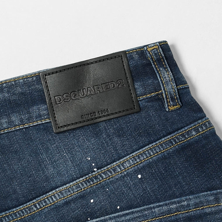 DSQUARED2 KIDS キッズ ジーンズ MOOSE LOST JEAN DQ3082 D0AEJ ウォッシュブルー DQ01