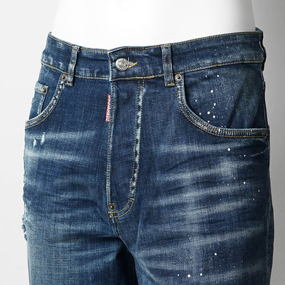 DSQUARED2 KIDS キッズ ジーンズ MOOSE LOST JEAN DQ3082 D0AEJ ウォッシュブルー DQ01
