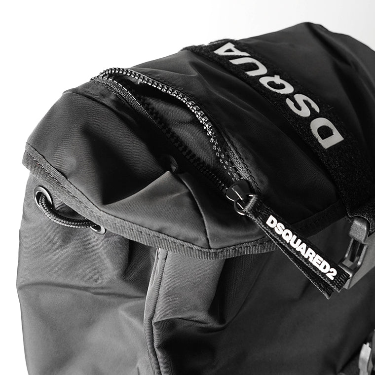 DSQUARED2 KIDS キッズ バックパック D2W127U DQ3125 D0A3M ブラック DQ900