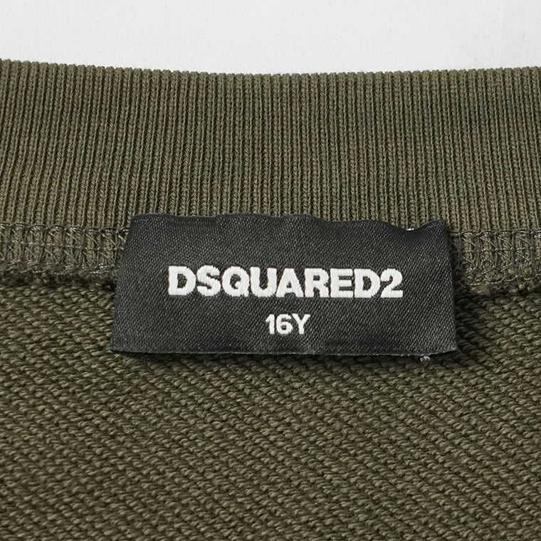 DSQUARED2 KIDS キッズ スウェットシャツ D2S943U DQ3128 D0A9U 2カラー