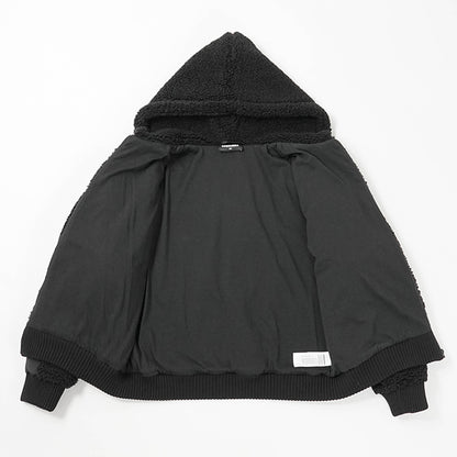DSQUARED2 KIDS キッズ ボアブルゾン D2J532U ICON DQ3133 D0AEA ブラック DQ900