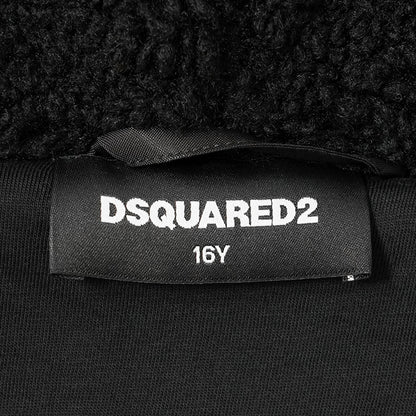 DSQUARED2 KIDS キッズ ボアブルゾン D2J532U ICON DQ3133 D0AEA ブラック DQ900