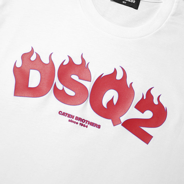 【SUMMER FINAL SALE】 DSQUARED2 KIDS キッズ Tシャツ D2T1214U DQ3168 D00XM 2カラー