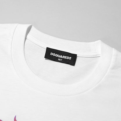 【SUMMER FINAL SALE】 DSQUARED2 KIDS キッズ Tシャツ D2T1214U DQ3168 D00XM 2カラー